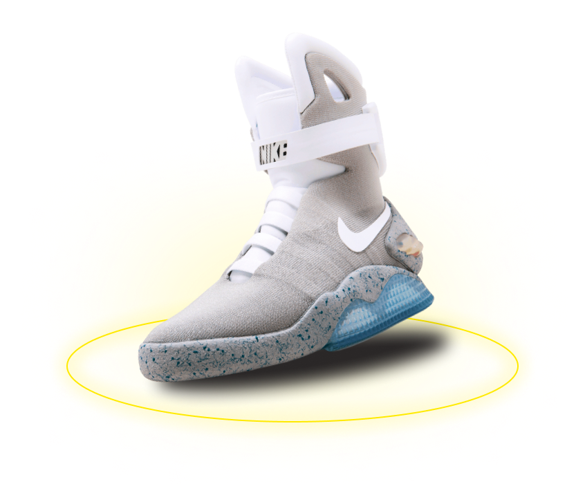 Кроссовок Nike Air Mag универсальные, гибкие, упругие, сверхлегкие, спортивные, красивые, стильные, лучшие!