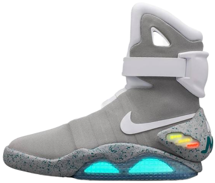 Кроссовок Nike Air Mag универсальные, гибкие, упругие, сверхлегкие, спортивные, красивые, стильные, лучшие!